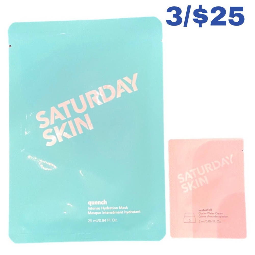 SATURDAY SKIN Quench Intense Hydration Sheet Mask